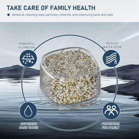 Varycony fits Canopy shower heads for easy upgrade and filtration