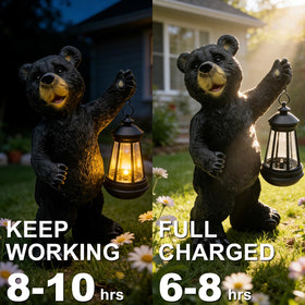 Vasesun large bear lights for patio decoration and welcoming ambiance