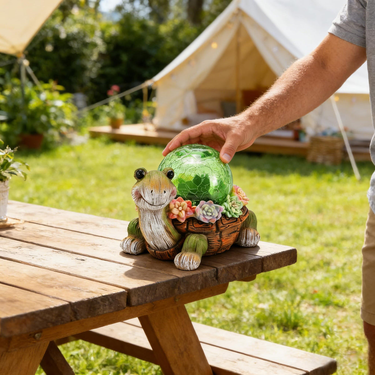 Vasesun turtle gift-ready statue for gifting occasions.