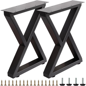 VASGOR 16-inch double-triangle legs front-view showing sturdy bench support