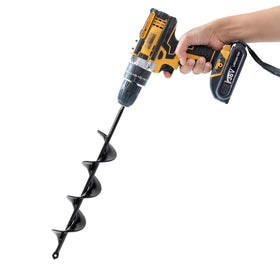 VASGOR 3-5x16 auger close-up emphasizes drill compatibility.