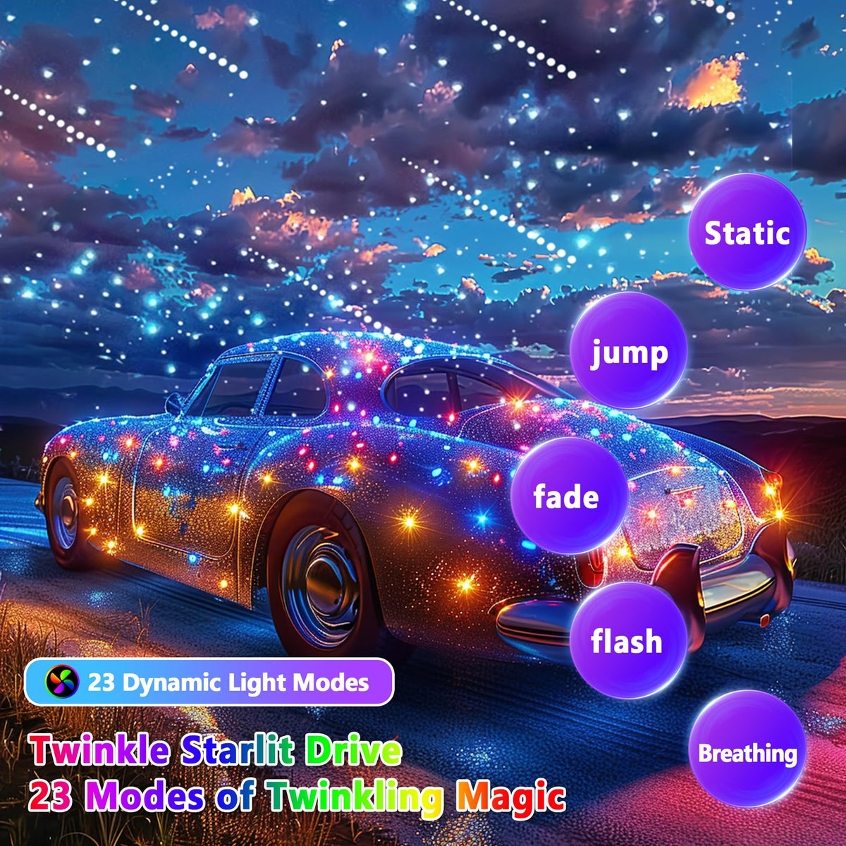 VASTFIRE curved-ceiling fit ideal for SUVs, trucks, and panoramic sunroofs