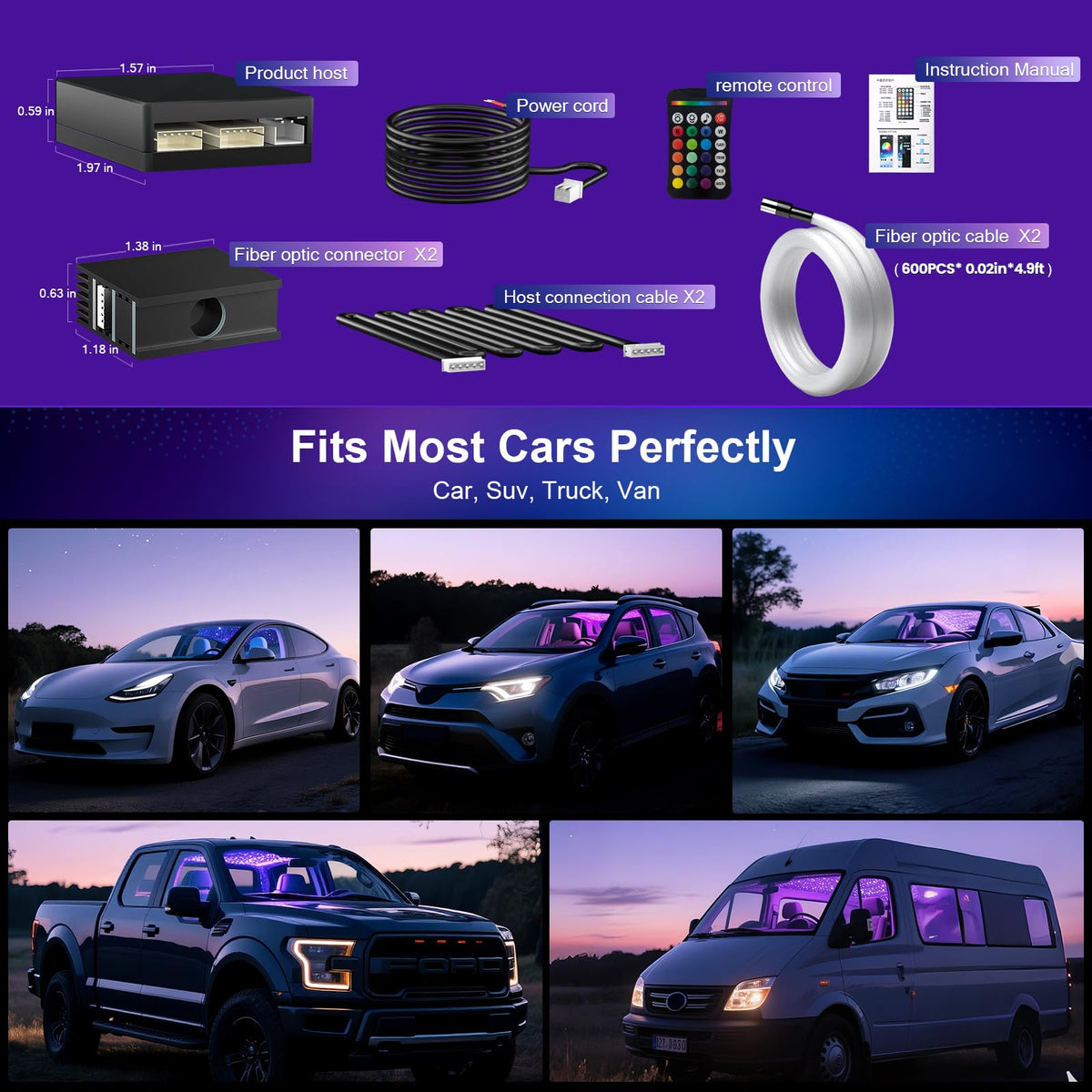 VASTFIRE heat-dissipation-structure maintains stable long-term performance in vehicles.