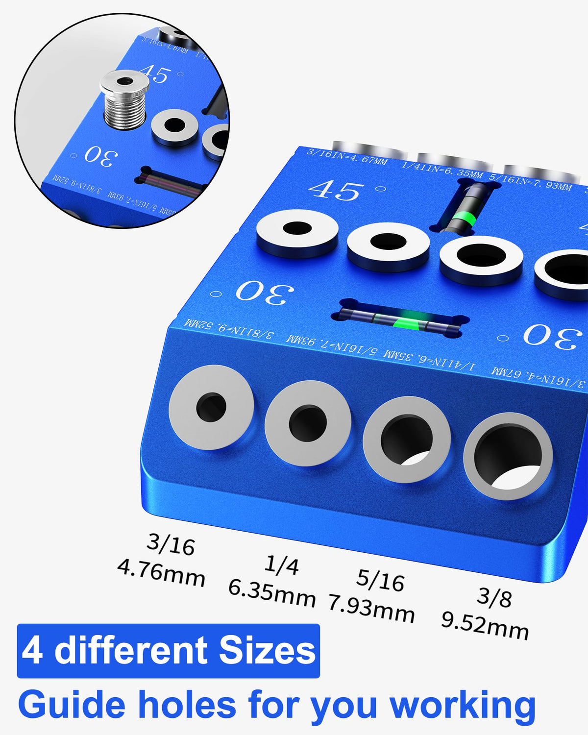 VASTHOME 30-degree angled drilling with laser indicators for cable railing