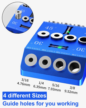 VASTHOME 30-degree angled drilling with laser indicators for cable railing
