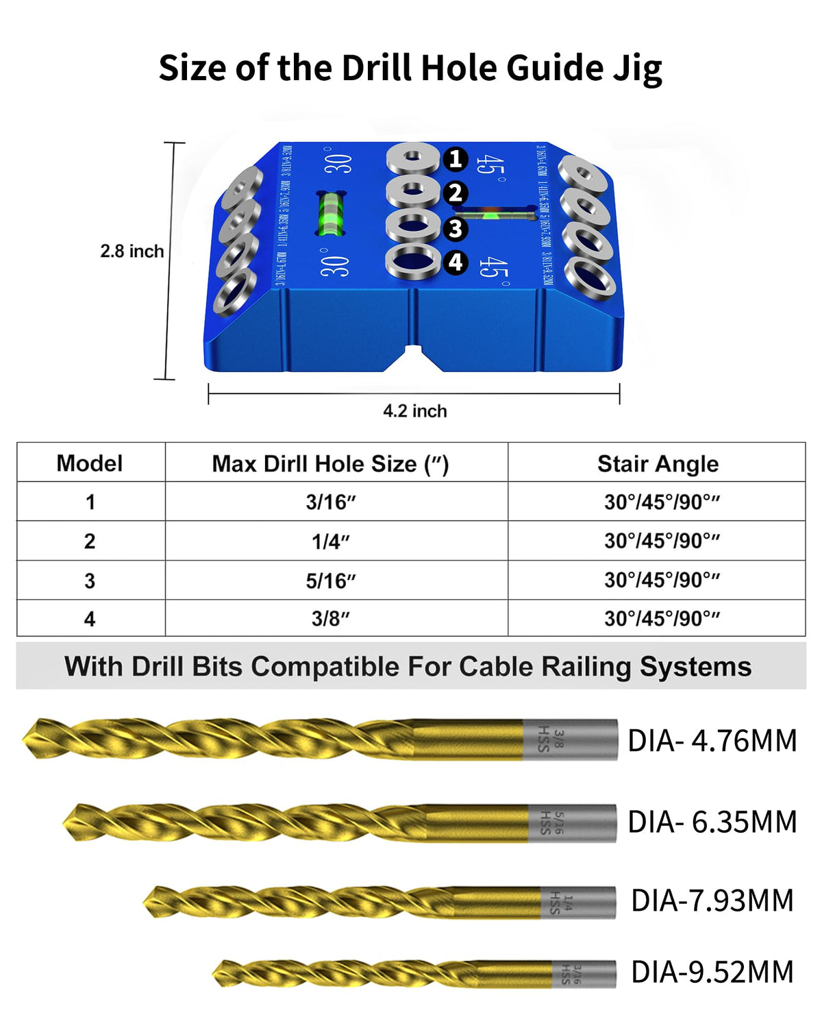 VASTHOME 45-degree angled drilling for accurate joints in furniture and pergolas