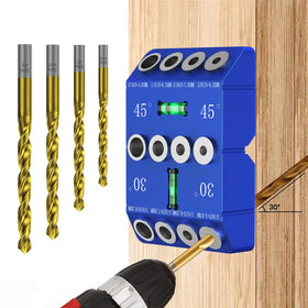 VASTHOME 90-degree vertical drilling with bubble level for precise posts