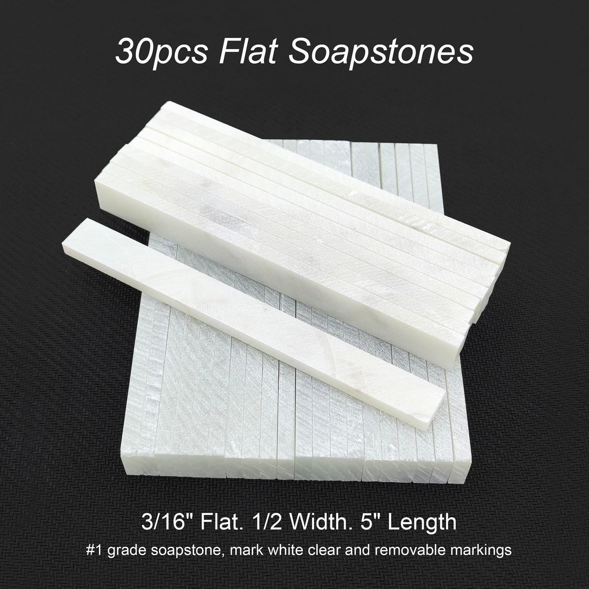 VASTOOLS 30pc soapstone refills offer clear, removable markings