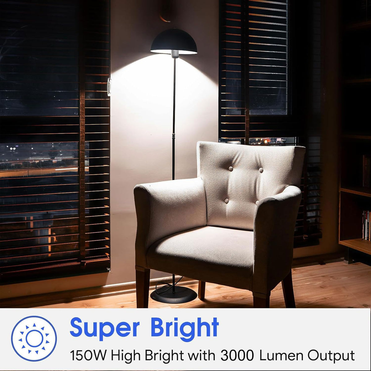 VATION LIGHTING damp-rated bulb suitable for indoor and outdoor use