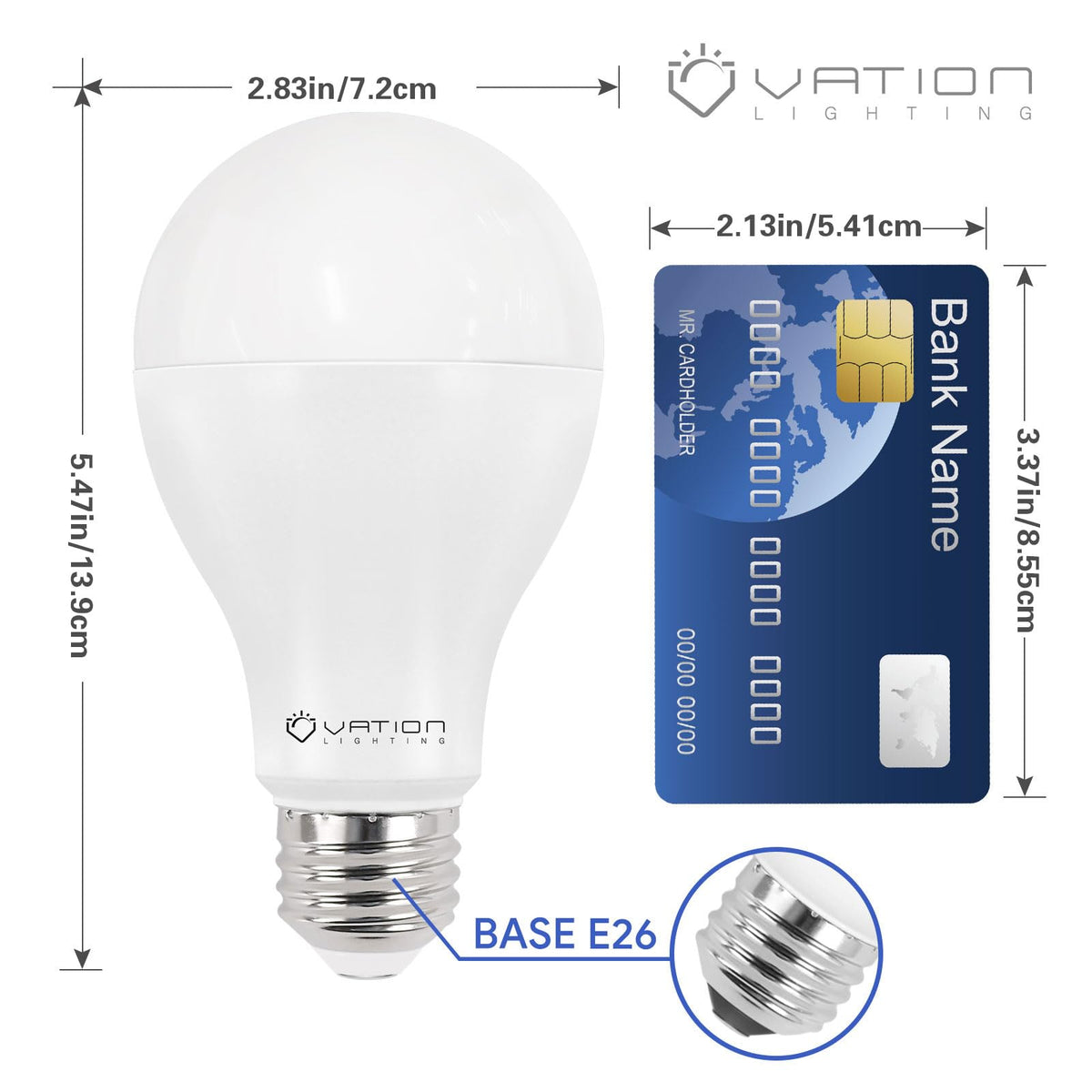 VATION LIGHTING dimmable bulb demonstrates smooth brightness control from 10% to 100%