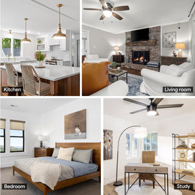 VATION LIGHTING flicker-free LED bulb for comfortable viewing