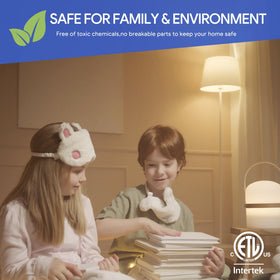 UL listed and FCC certified safety and reliability of the bulbs.
