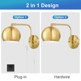 VATONI dimmable backplate knob enables easy brightness control.
