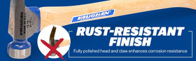 Vaughan CF2-HC magnetic nail slot aids single-handed work.