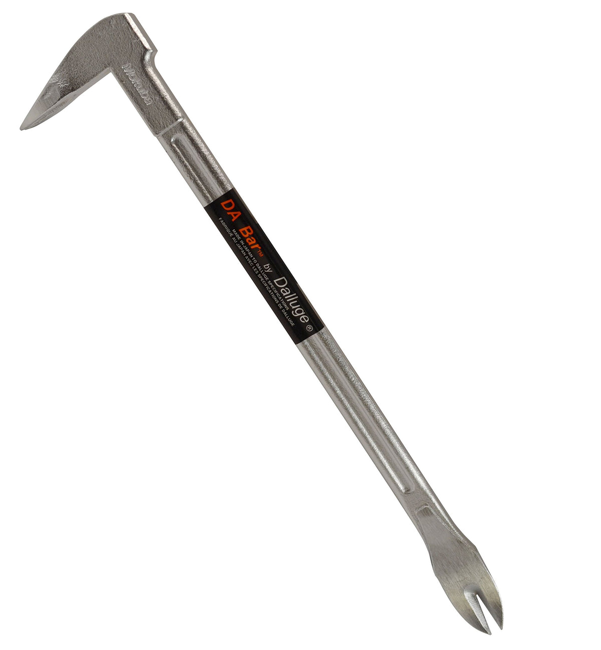 Vaughan Dalluge DA Bar Puller close-up showing forged construction for durable nail removal.