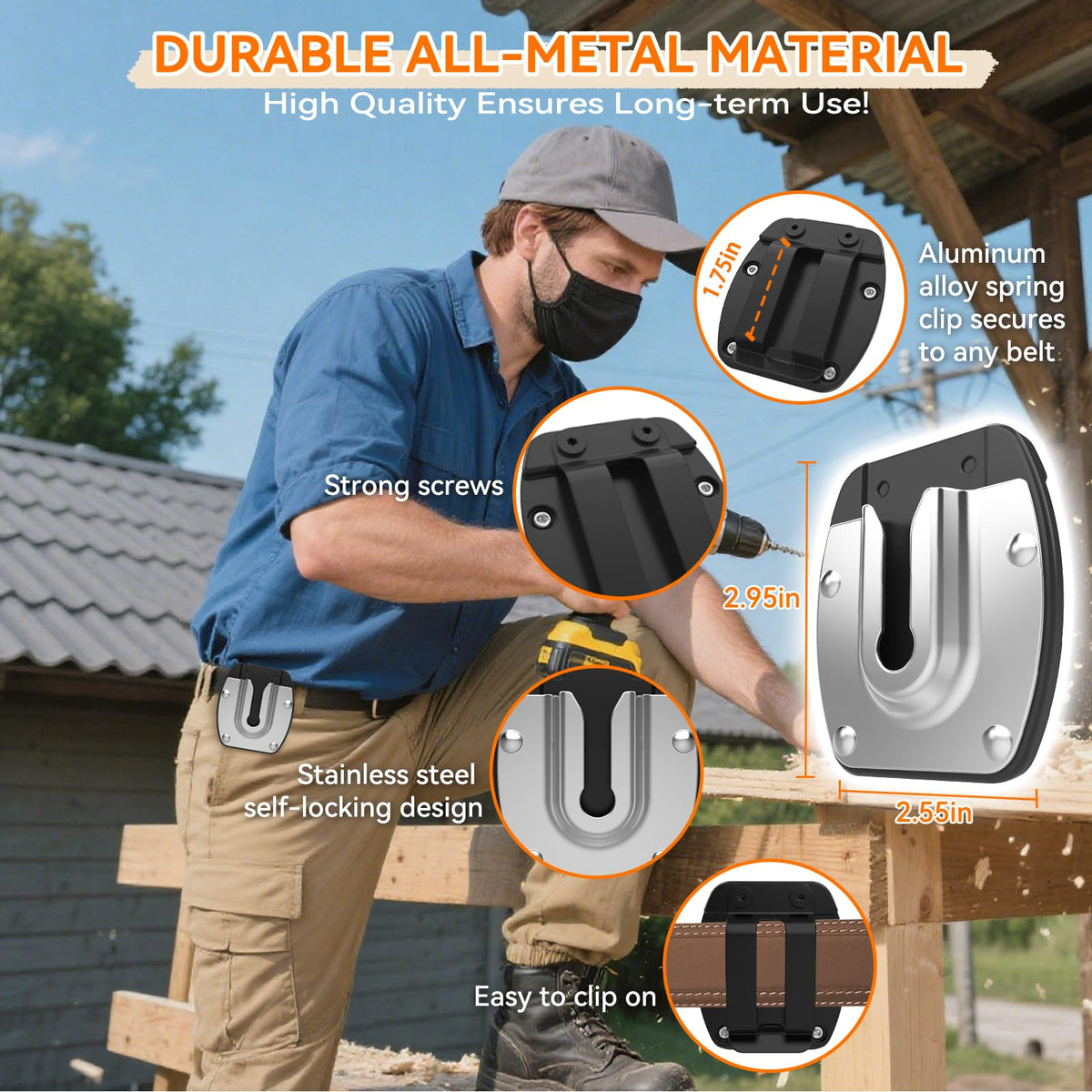 VAYAGARDEN kit includes holster, grips, pins, bolts and wrench.