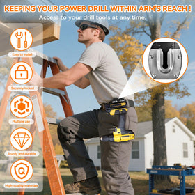 VAYAGARDEN self-locking design keeps tools in place during movement.