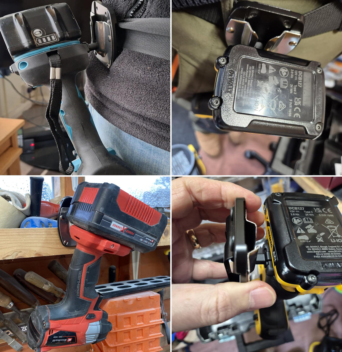 VAYAGARDEN velcro grip on handle provides universal tool compatibility.