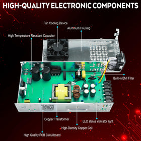 VAYALT 24V applications for CCTV, LED lighting, and 3D printers