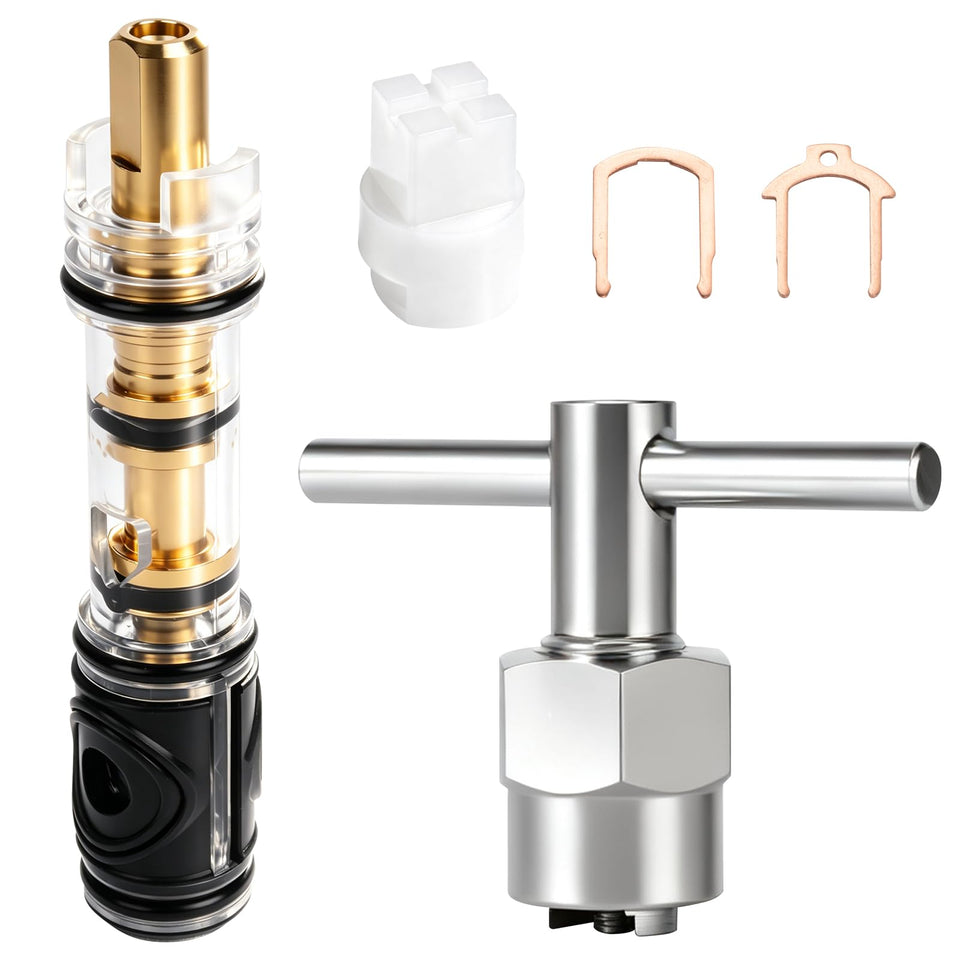 Vayolli replacement cartridge compatible with Moen 1225/1225B for reliable single-handle faucet operation.