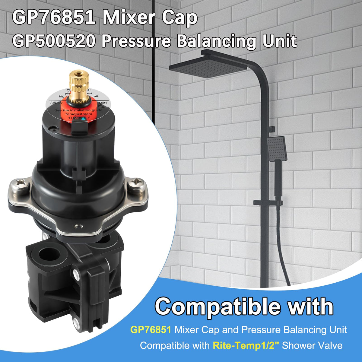 Rite-Temp valve compatibility highlights reliable valve performance with Vayolli parts.