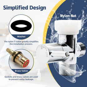 Vayzluiy diaper sprayer helps clean baby diapers easily.
