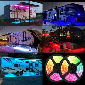 Vbakor app-controlled RV lights for convenient customization