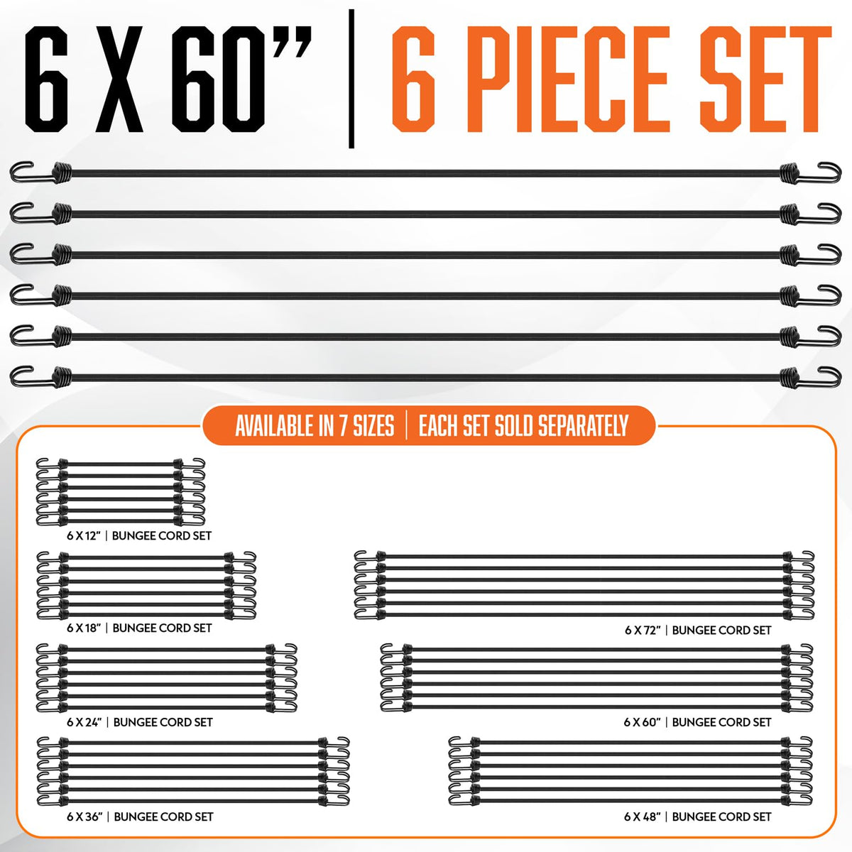 VBEST bungee cords securing kayak gear on rack.