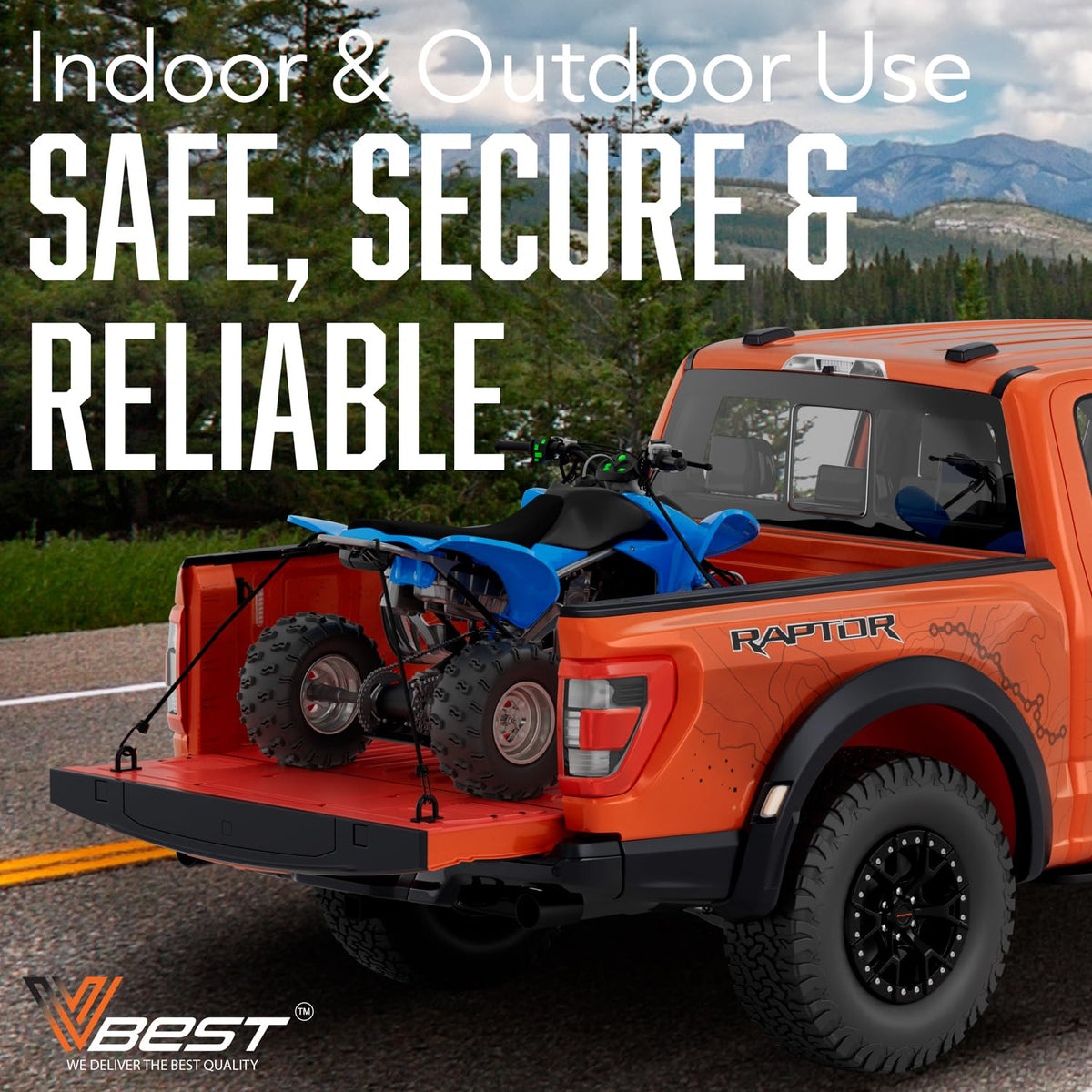 VBEST cords fit in rugged outdoor bag for easy storage