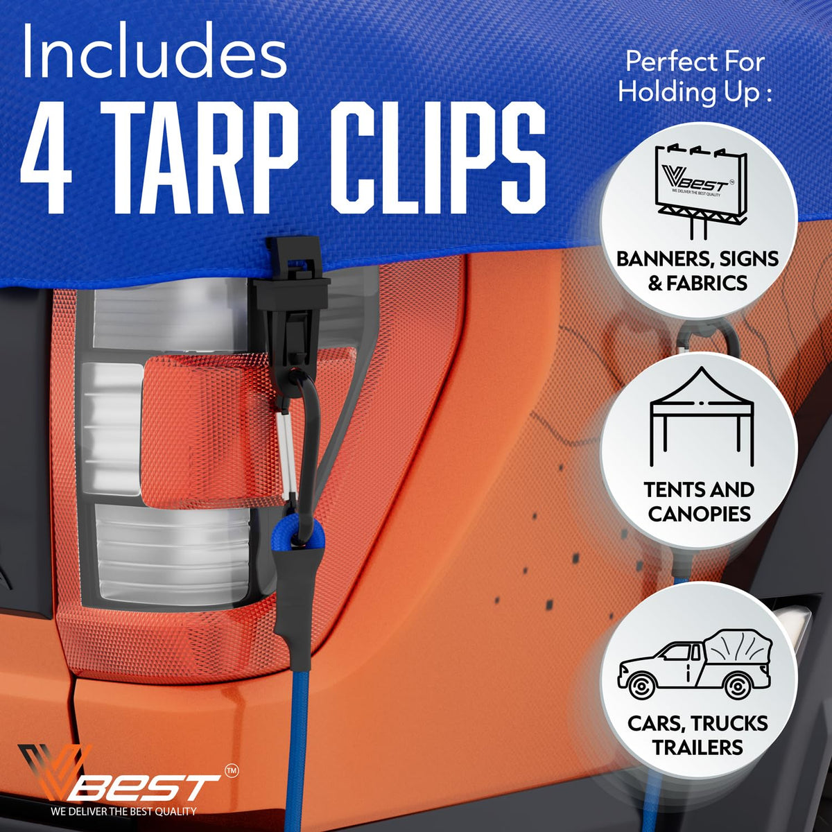 VBEST waterproof storage bag keeping cords organized and dry.