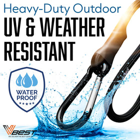 VBEST versatile bungee cords secure bikes, kayaks, tarps, and luggage