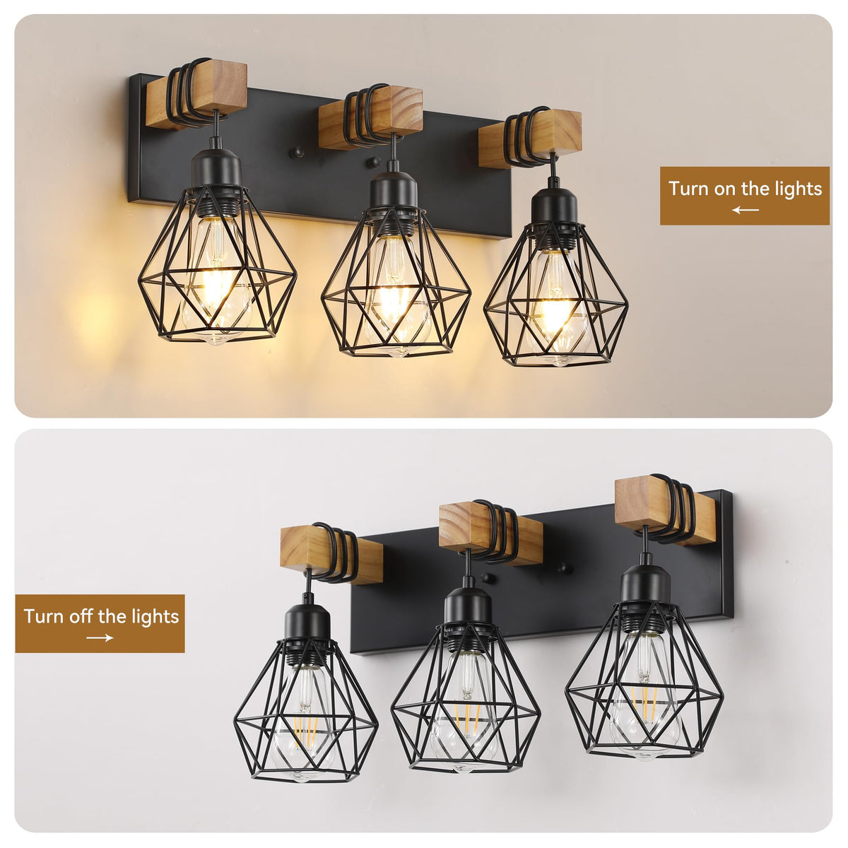 VbiTmn E26 bulb compatibility for LED or CFL options