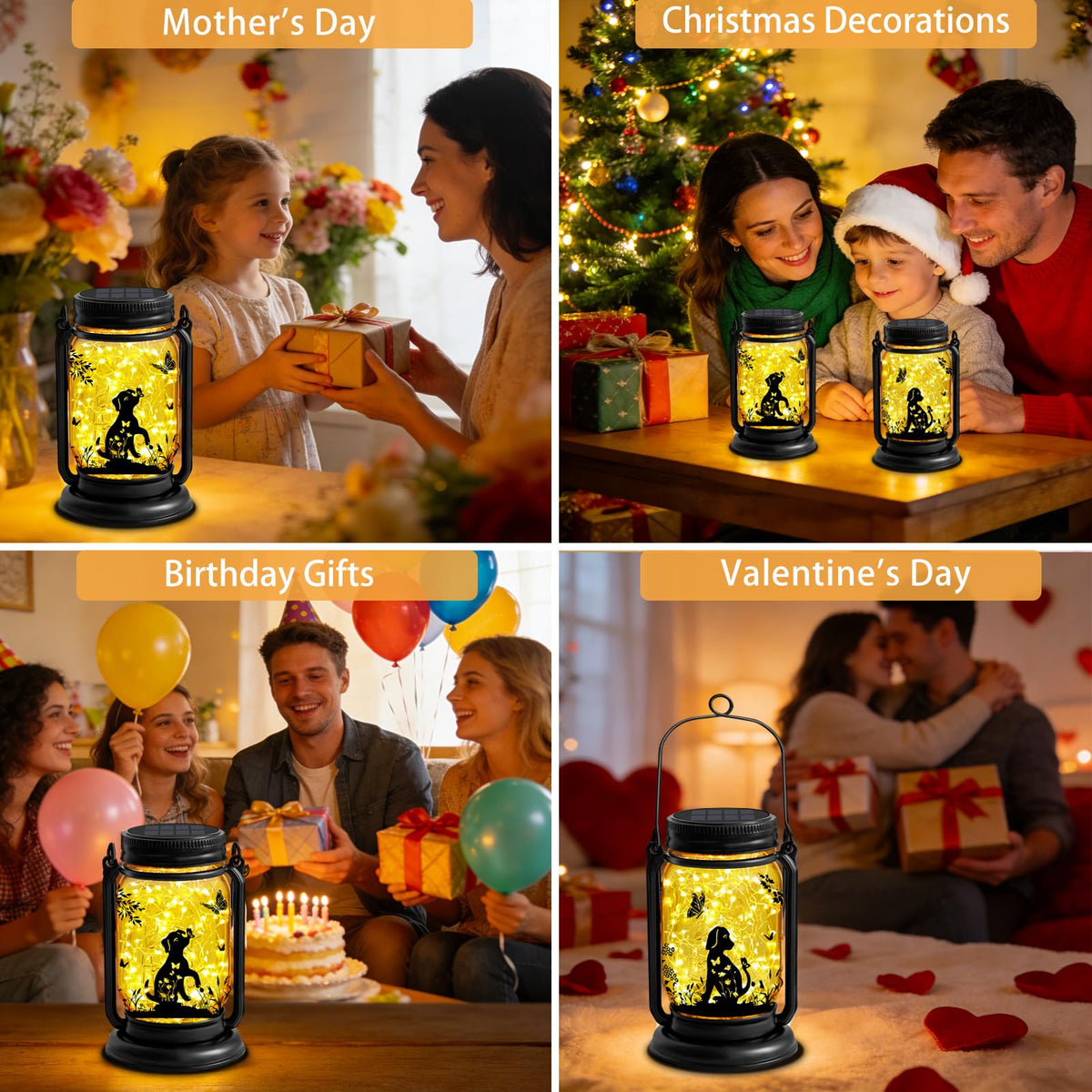 Vcdsoy dog solar lantern garden decor elevates outdoor spaces with charming, durable lighting