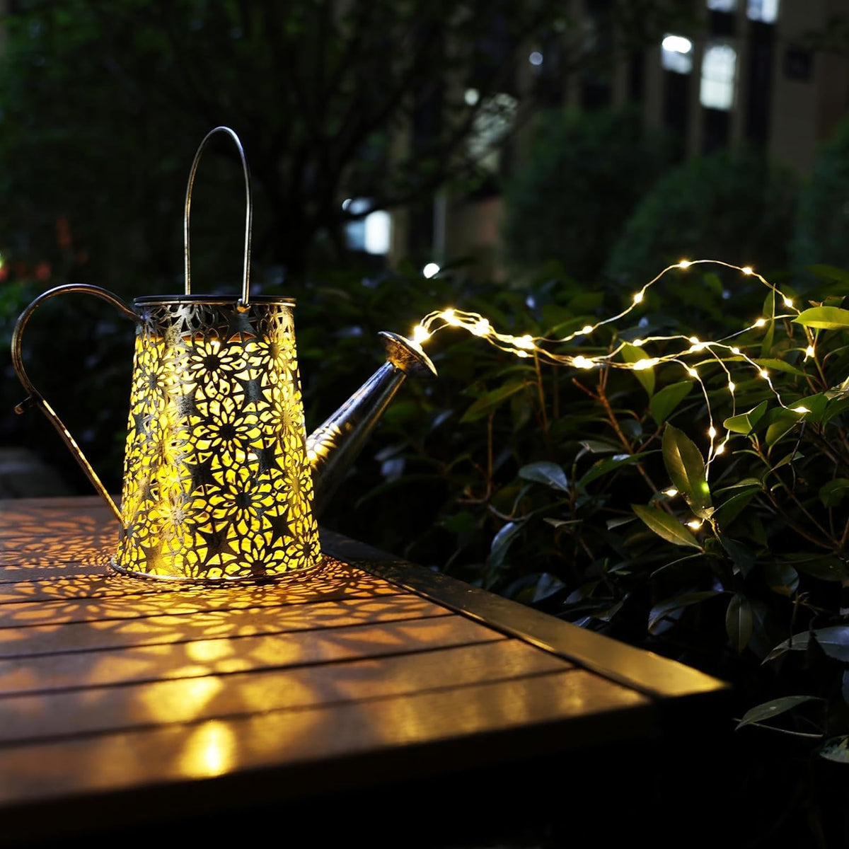 Vcdsoy solar watering can lights wire can be cut to fit