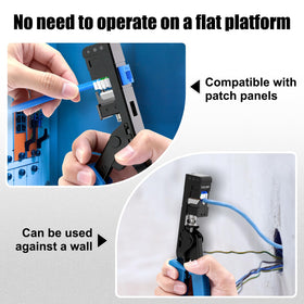 VCELINK Speed Keystone Tool replaceable blade head extends tool life.
