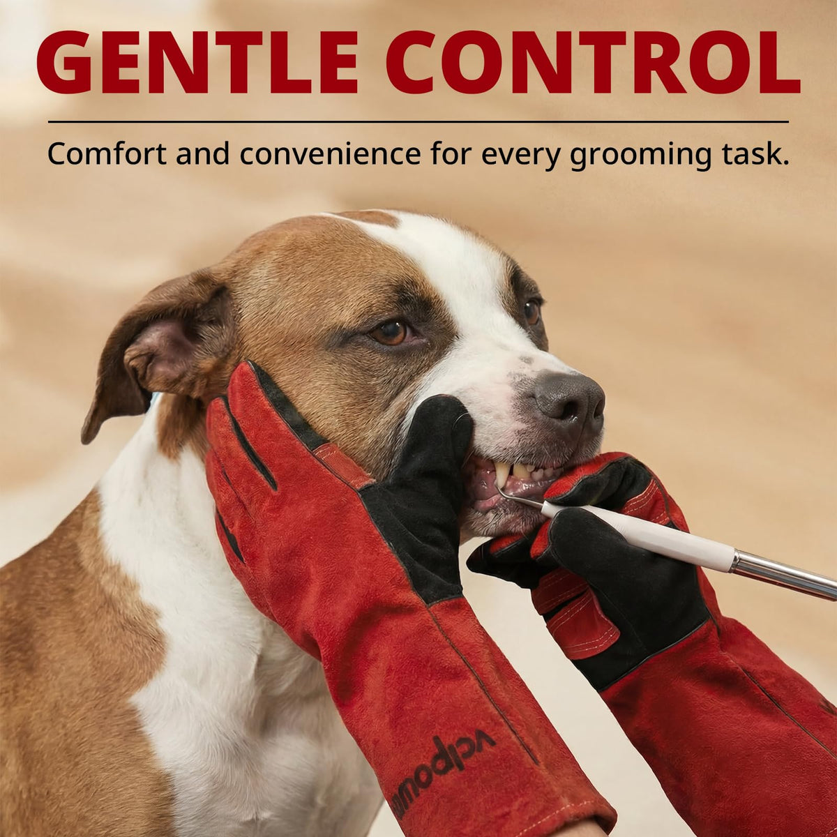 vclpower Animal Handling Gloves bite protection 16in length supports forearm safety