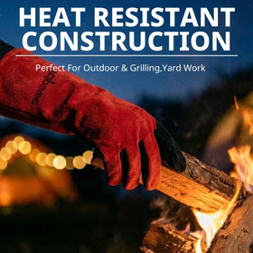 VCLPower welding gloves feature heat-resistant lining for comfortable use