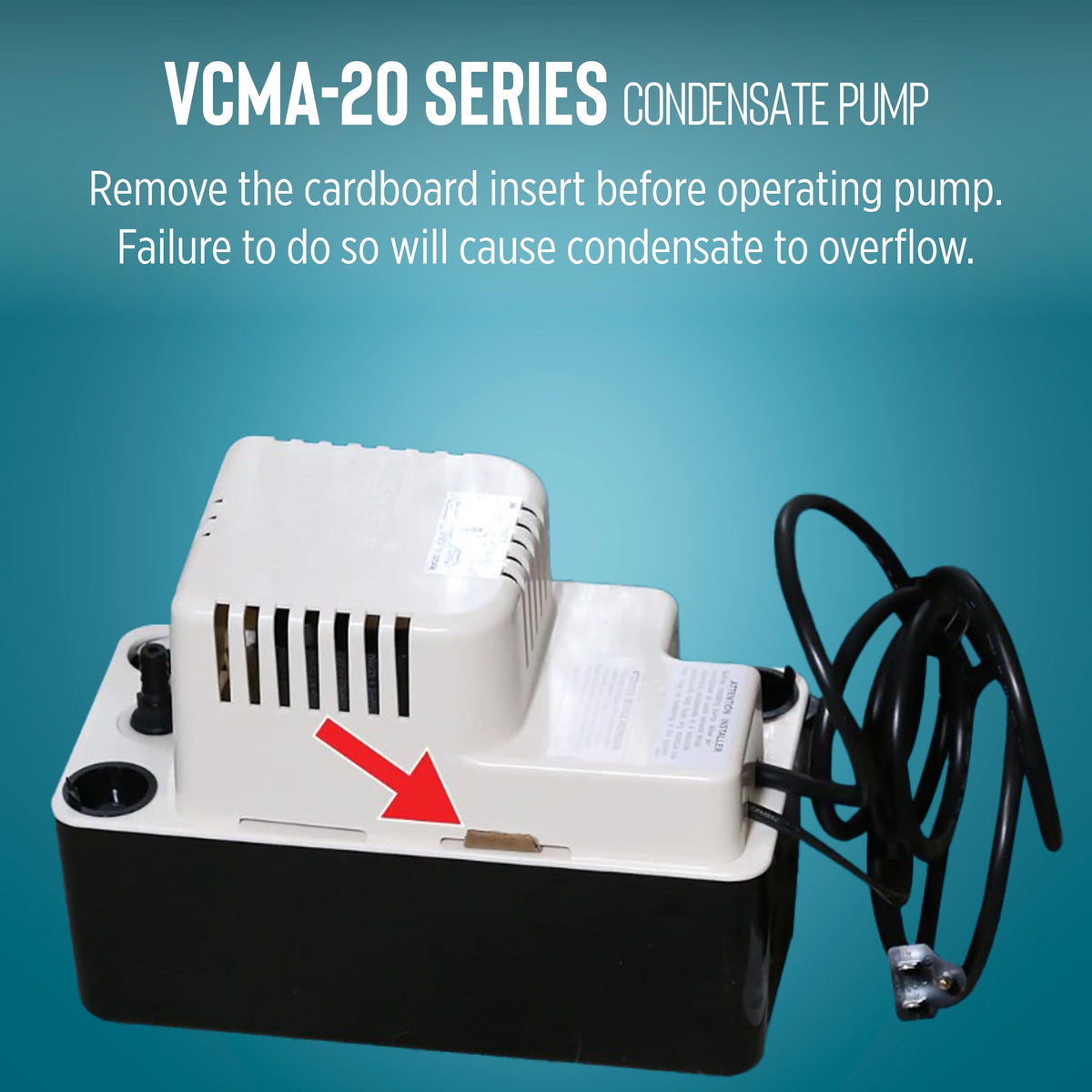 Unit handles condensate up to 140°F for boilers and high-efficiency furnaces
