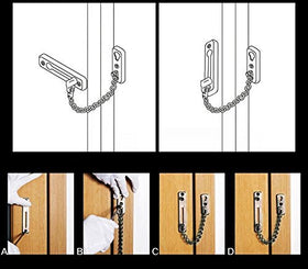 V-CORMÉ AR-House 14 cm chain length offers flexible door stopping.