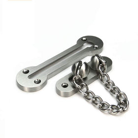 V-CORMÉ AR-House door chain lock with brushed nickel finish for durable interior security.