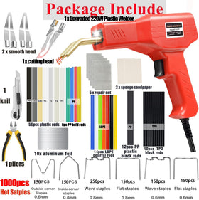 VCSELITY 2-in-1 plastic welding kit enabling versatile fixes