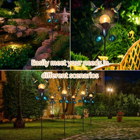 VCUTEKA dusk to dawn glow enhances nighttime pathways.