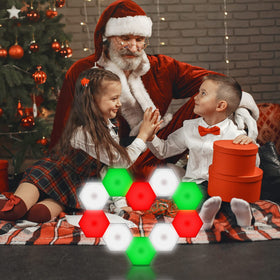 Vcwtty hexagon lights offer 13 colors for versatile mood lighting.