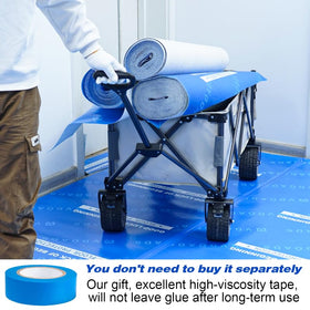 VDOADS four-layer composite film showcases tear resistance for long projects.