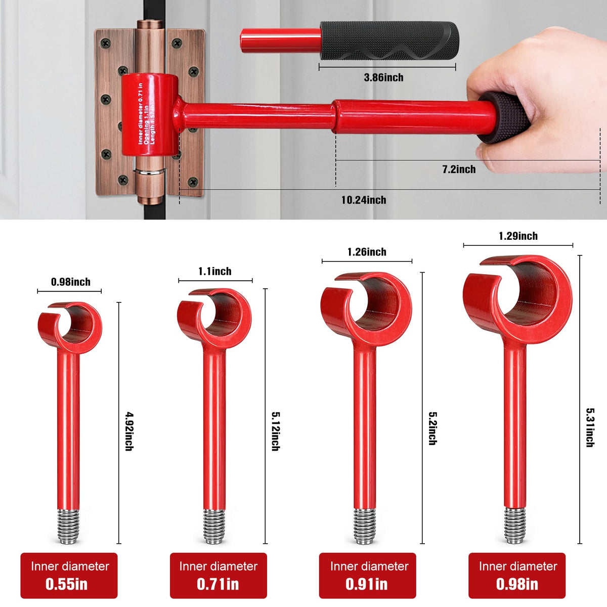 Vdsfand precision door hinge gap tool enables smooth operation and reduced noise.