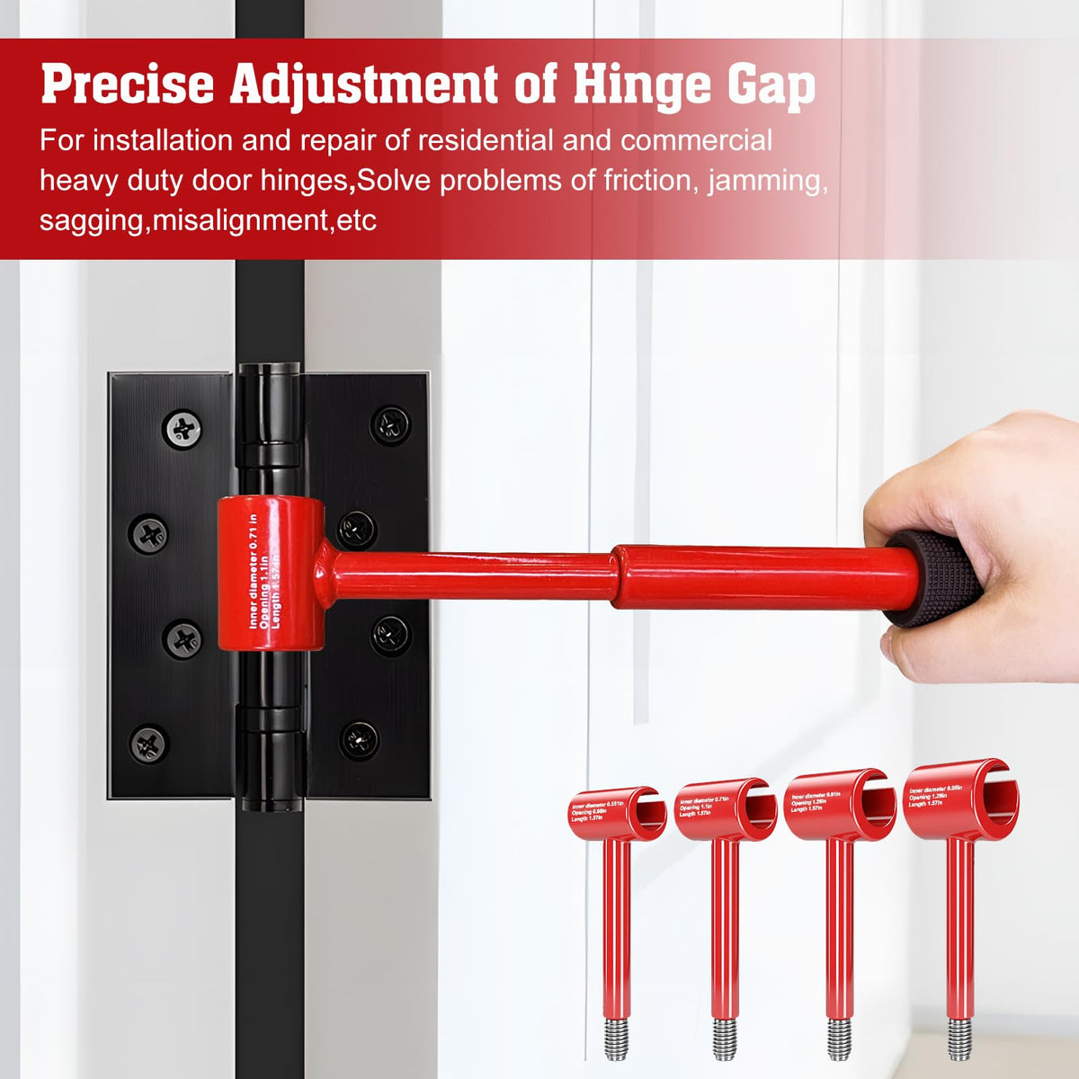 Vdsfand replaceable hinge wrench heads simplify maintenance and quick fixes.
