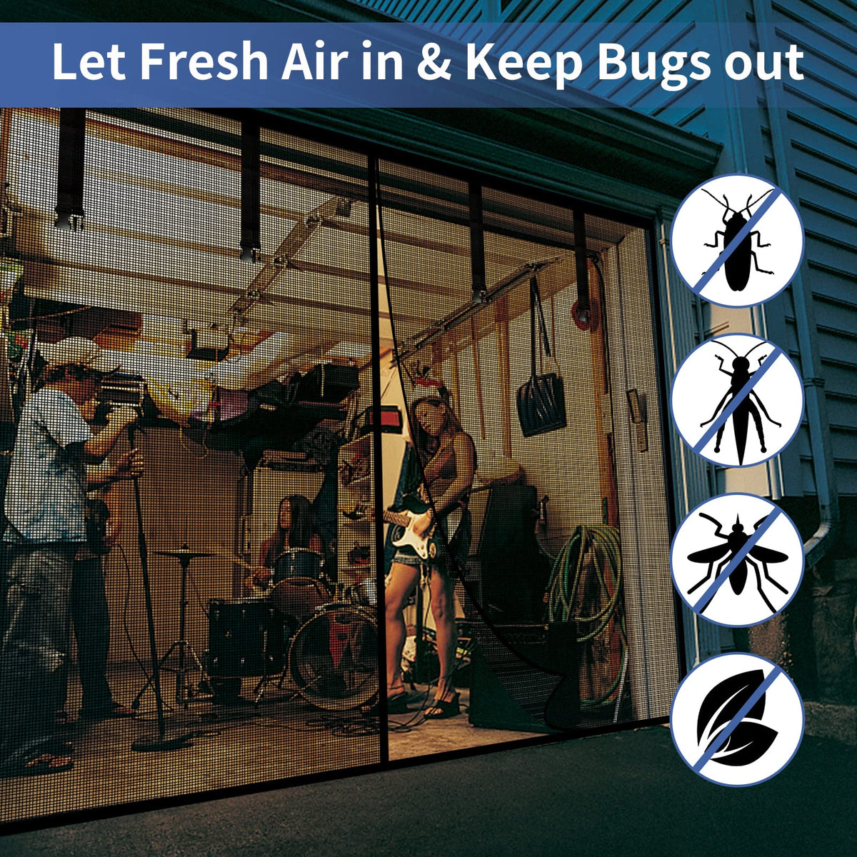 Veanusiver hands-free-entry use demonstrating easy pass-through for people and pets