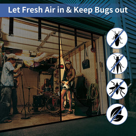 Veanusiver hands-free-entry use demonstrating easy pass-through for people and pets