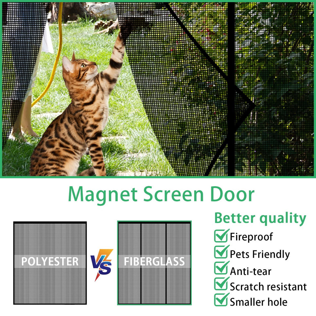 Veanusiver fiberglass mesh close-up showing durable material