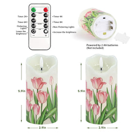 VEEKI Tulip centerpieces brighten tabletops for weddings and spring décor.